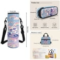 thumbnail image 6 of Yspwyqan Backpack Set with Lunch Box Pencil Case Girls, 17 Inch 600D Polyester Lightweight Bookbags Large Capacity Musical Rainbow Cat Bag for School Elementary Middle, 6 of 7