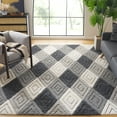 thumbnail image 2 of SAFAVIEH Natura Glenda Geometric Area Rug, Anthracite, 8' x 10', 2 of 11