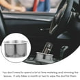 thumbnail image 3 of CHUANK Stainless Steel Cup Holder Table All Purpose Car Solo Center Console Beach Metal Individual, 3 of 6
