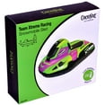 thumbnail image 6 of CocoNut Outdoor: Team Xtreme Racing Snowmobile Sled - Green, Purple and Black, 50x20" Inflatable Toboggan, Cold Resistant PVC, 200lb Cap, Kids-Teens-Adults 8+, 6 of 7