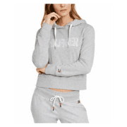 Tommy Hilfiger Women’s Sport Logo Cropped Hoddie Grey,S
