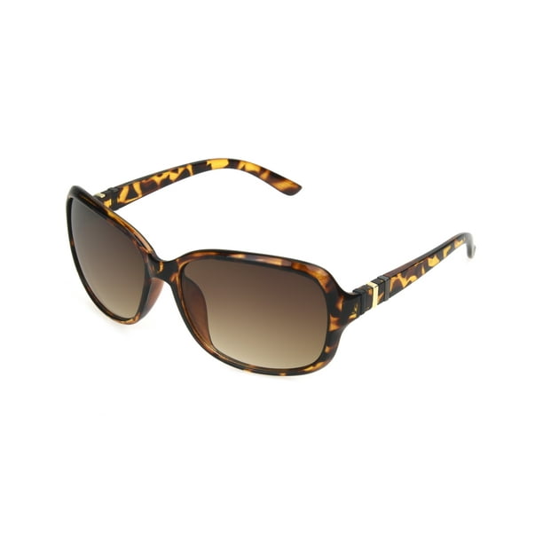 Foster Grant - Foster Grant Women's Tort Rectangle Sunglasses V09 ...