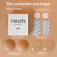 thumbnail image 6 of NEATS Adhesive Silicone Round Nipple Covers - 1 pair, 6 of 6