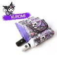 thumbnail image 2 of Hello Kitty Sanrio Cinnamoroll Kawaii Kuromi Anime Figure, paraguas plegable automático, transparente, grueso, viento, lluvia, engranaje, 2 of 5