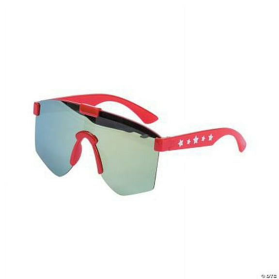 Patriotic Kids Retro Shield Sunglasses - Apparel Accessories - 6 Pieces