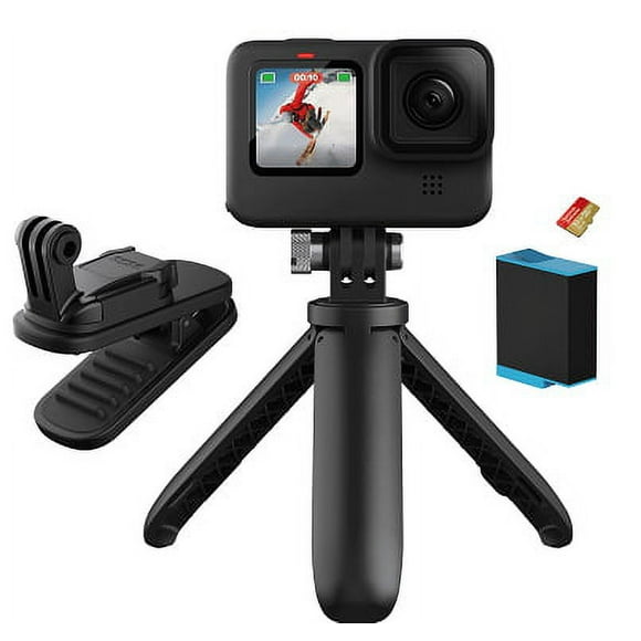 GoPro HERO10 (HERO 10) Black + Accessories Bundle