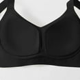 thumbnail image 6 of SMihono Breathable Cool Liftup Air Bra, Sports Bra for Womens Back Closure Comfortable Full Support Bras No Underwire Bras Black M, 6 of 6