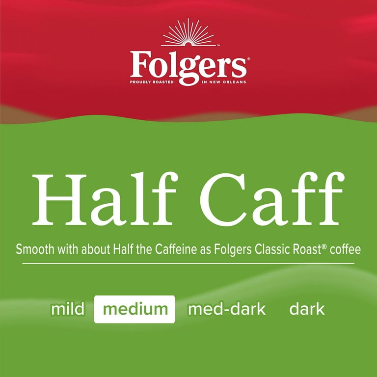 Half-Caff Coffee K-Cups, 24/Box Half-Caff Coffee K-Cups, 24/Box