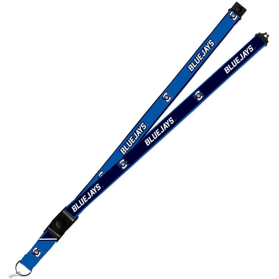 Creighton Bluejays Lanyard Keychain 2-sided Breakaway Clip University of