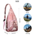 thumbnail image 2 of Trip Essentials Sling Backpack - Compact Lightweight Shoulder Bag for Vacation & City Exploration, Fashionable Anti-Theft Design, 2 of 4
