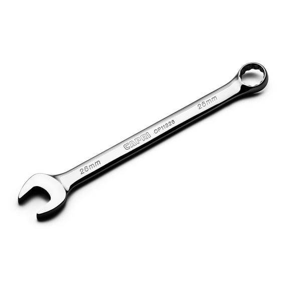 Capri Tools 26 mm Combination Wrench, 12 Point, Metric