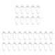 thumbnail image 2 of Wosthever Ganchos para azulejos de techo de 10 piezas, Flexible, resorte automático sin deformación, letrero colgante para techo de aula de oficina Type1 NO1 Wosthever CBP456341, 2 of 6