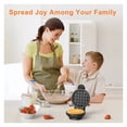 thumbnail image 4 of MiniChef 350W Multi-Functional Electric Breakfast Maker - Waffle, Sandwich & Cake Dessert Machine ,Easy to Operate, 4 of 7