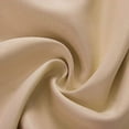 thumbnail image 4 of Nvzi Cenefa de cortina opaca sólida para cocina/dormitorio, cenefa festoneada con bolsillo para barra, paneles de cortina cortos (52" x 18", beige), 4 of 4