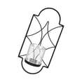 thumbnail image 3 of 1pc Nordic Creative Candleholder Iron Candlestick Hollow out Candlestick Decor, 3 of 3