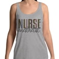 thumbnail image 2 of Anesthetist Nurse Leopard Print Tank Top Unisex Medium Grey, 2 of 5