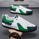 thumbnail image 5 of Zapatillas deportivas De malla para hombre, zapatos informales transpirables, Tenis planos blancos De lujo para exteriores, Primavera, 5 of 5