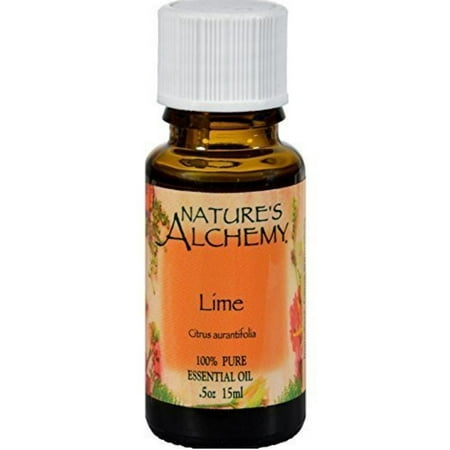 Nature's Alchemy Essential Oil, Lime, 0.5 Oz