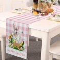 thumbnail image 4 of Aosijia Happy Easter Egg Cute Bunny Table Runner 13x70 Inches Seasonal Spring Decor Summer Holiday Farmhouse Indoor Vintage Theme Gathering Dinner Party Decorations, 4 of 4