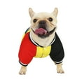 thumbnail image 2 of kladzum Fall/Winter Coat Dog Coat Pet Clothes Bullfight Baseball Coat Coat, Dog Clothes, 2 of 4