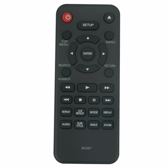 NC087 Replace Remote for Sanyo DVD Player FWDP105F B FWBP505F FWDP105 FWBP506FF