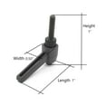 thumbnail image 6 of Big Horn 19729B-5PK Ratchet Lever - Bolt 1/4-20 (5/PK), 6 of 6