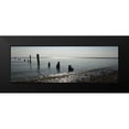 thumbnail image 2 of Bay, Noah 18x9 Black Modern Framed Museum Art Print Titled - Beach Study I, 2 of 5