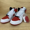 thumbnail image 2 of Ni-k-e Air Jordan 1 Retro High OG GS Heritage Youth Sz 6Y /Women Sz 7.5 White Red Black, 2 of 6