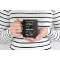 thumbnail image 2 of I Release All Fear and Welcome Change in My Life Quotes, Black 11oz Ceramic Mug, 2 of 5