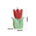 thumbnail image 3 of Handmade Tulip Scented Candles for Aromatherapy - DIY Floral Gifts & Home Decor, 3 of 6
