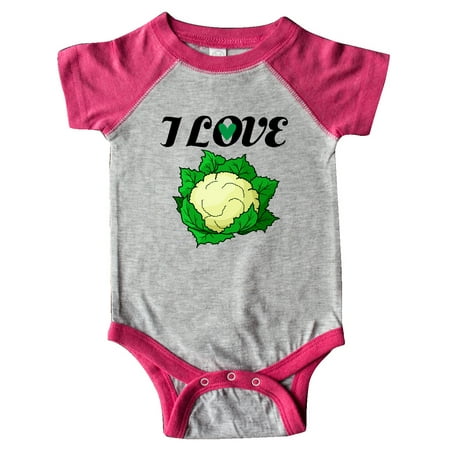 

Inktastic I Love Cauliflower Gift Baby Boy or Baby Girl Bodysuit