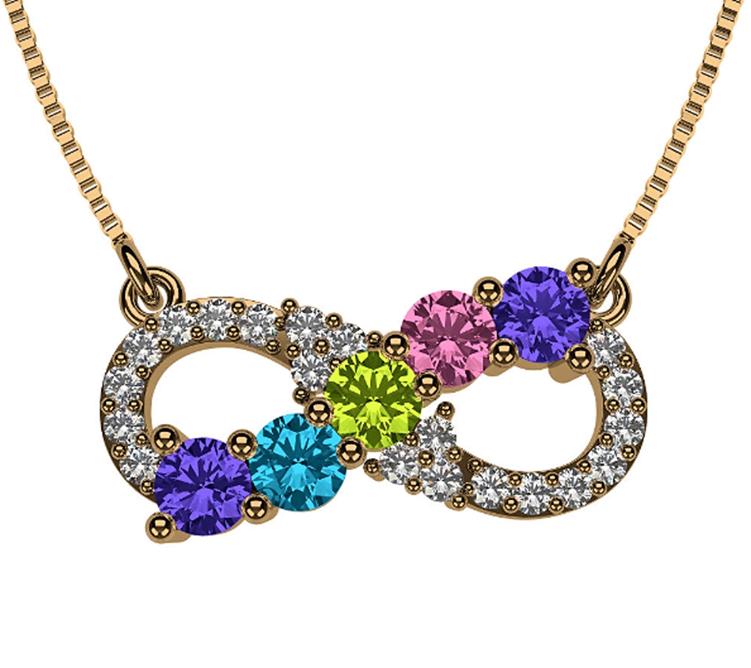 NANA Infinity Mother's Pendant Necklace 