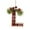 L, variant on kladzum Christmas Letters Pendant 7.4" Wooden Christmas Tree Ornaments Sturdy Christmas Hanging Ornaments Personalized Christmas Decorations Holiday Party Gifts Home Room Decor