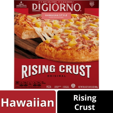DiGiorno Hawaiian, Rising Crust Pizza, 28.5 oz (Frozen)