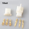 thumbnail image 1 of 10 Sets Of 2.8Mm Motorcycle Male And Female Terminal Car Connector 2/3/4/6/9Pin 3Pin, 1 of 5