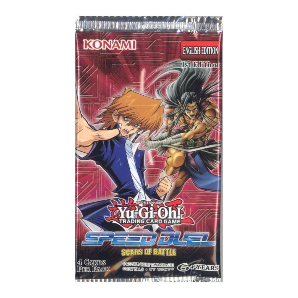 SEALED / NEW / FREE SHIP YUGIOH Speed Duel Scars of Battle Booster Box USA 