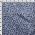 thumbnail image 4 of oneOone Velvet Violet Fabric Floral Retro Sewing Material Print Fabric By The Yard 58 Inch Wide, 4 of 5