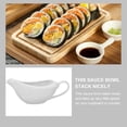 thumbnail image 5 of 1pc Home Ceramic Gravy Boat Saucier Sauce Jug Seasoning Storage Container, 5 of 5