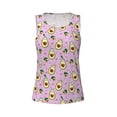 thumbnail image 6 of Sigee Different Avocados for Women's Workout Tank Top,Running Tank Tops,Sleeveless Gym ClothesSmall, 6 of 8