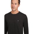thumbnail image 2 of Chaps Men's & Big Men's Long Sleeve Slub Jersey T-Shirt, Sizes S-2XL, 2 of 5