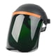 thumbnail image 1 of Casco de soldadura con casco resistente a impactos y protector de accesorios de soldadura Negro y verde, 1 of 9