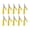 Yellow, variant on BIMZUC 10Pcs Insulated Crocodile Clip 5mm Pure Copper Openings Test Clip with 4mm Jack for Experimental Test Red (5.12 inches / 13 cm)