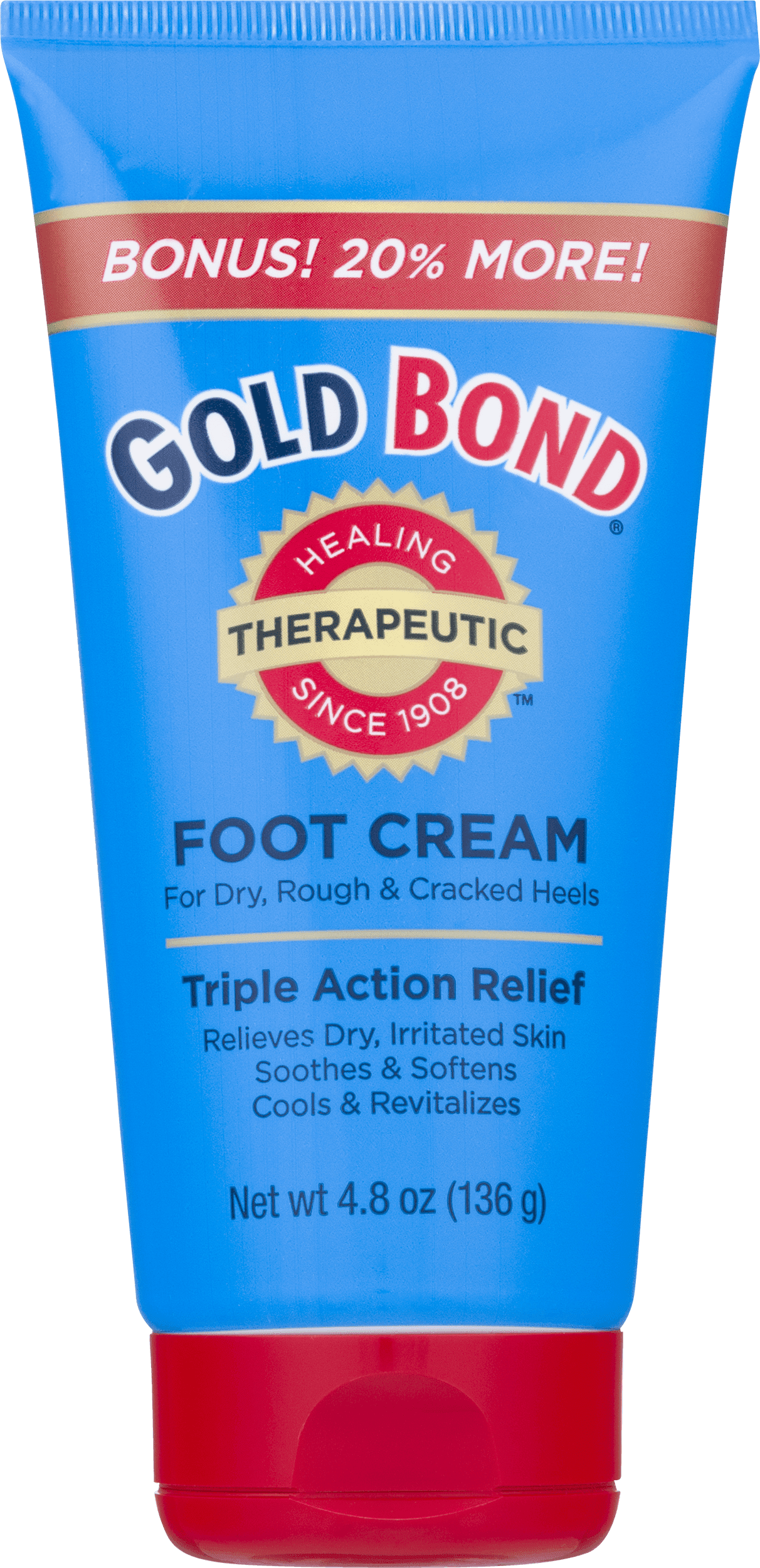 Gold Bond Foot Cream, 4.8 OZ