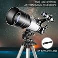 thumbnail image 5 of Spyglass,3x Barlow Lens Scope With 70mm 150x 5×24 Scope Filter 150x Scope Havou 3x Bw Lens Eryue, 5 of 7