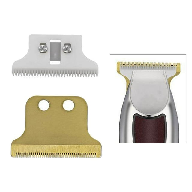 Salon Barber Blade Cutter Head For WAHL 8081 Hair Clipper Repair Tool Replace Clipper Gold + Ceramic
