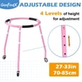 thumbnail image 4 of Entrenador de patines GanFindx Skater Aid para niños pequeños, color rosa, 4 of 6
