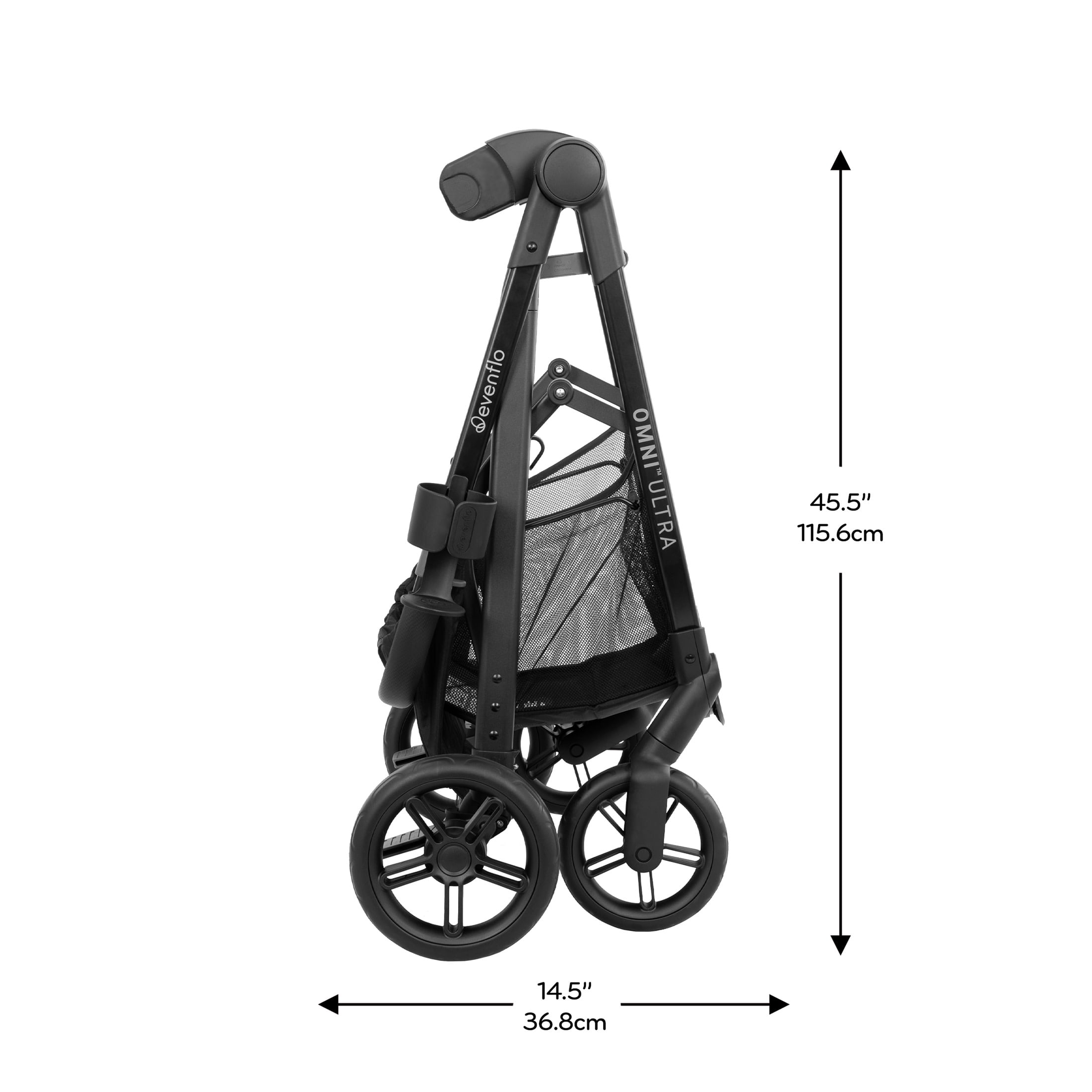 Evenflo Omni Ultra Travel System with Revolve180 LiteMax NXT Rotating Infant Car Seat, Pacific Green