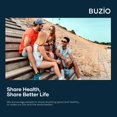 thumbnail image 3 of BUZIO 64 oz Half Gallon Insulated Water Bottle Jug with Straw Lid and Spout Lids Stainless Steel Double Wall Vacuum BPA-Free Wide Mouth Sports Drink Flask,Samurai Cyan, 3 of 10