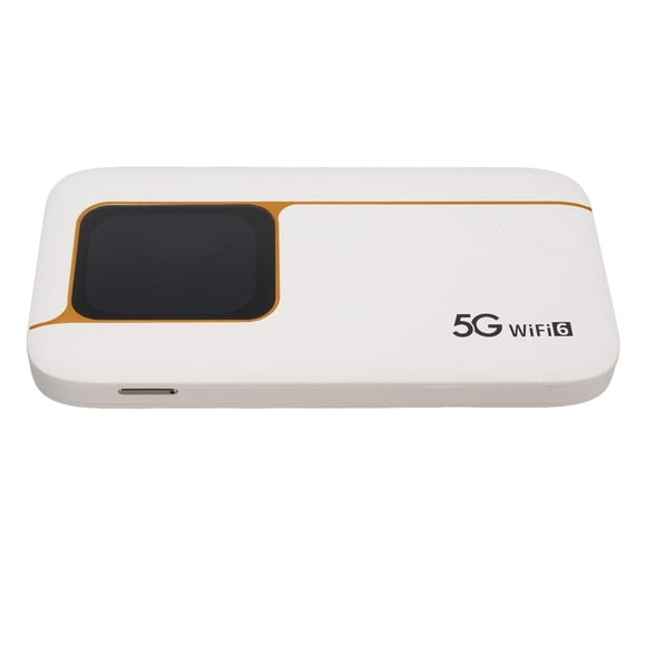 Mobile Hotspot, Sim Card Slot USB C Supports 16 Devices WiFi 6 5G Mobile Hotspot for Working Places