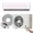 9000BTU 230V, variant on 9000BTU Mini Split AC/Heating System, 19 SEER2 115V Wifi Enabled Energy Saving Air Conditioner Unit Cools Room up to 450 Sq. Ft, Ductless Inverter